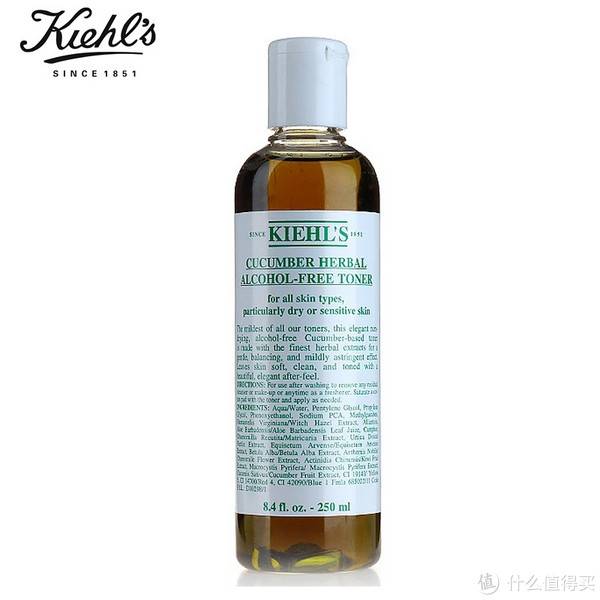 限华东华南：Kiehl's 科颜氏 黄瓜植物精华爽肤水 250ml