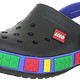 crocs 卡骆驰  Crocband Lego Clog儿童乐高洞洞凉鞋