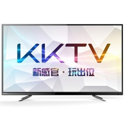 KKTV R49U50 49英寸4K超高清8核安卓智能液晶电视（黑色）