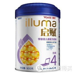 Wyeth 惠氏 启赋 学龄前儿童配方奶粉 4段 900克 *2罐