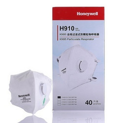 Honeywell 霍尼韦尔 KN95 口罩 雾霾口罩 带呼气阀口罩(40只装) H910V