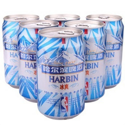 HARBIN/哈尔滨啤酒 冰爽330ml*6听