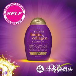 凑单品：OGX Thick &amp; Full Biotin &amp; Collagen 维他命胶原蛋白洗发水 385ML