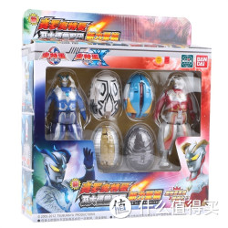 BANDAI 万代 E71775-1 奥特蛋 超进化 新赛罗奥特曼及大怪兽军团-新力量篇