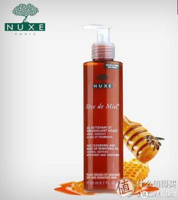 NUXE 欧树 REVE DE MIEL 蜂蜜温和洁面凝胶 200ml