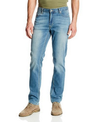 Calvin Klein Jeans  Slim Straight Leg Jean In Silver Bullet男款修身牛仔裤