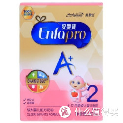 Mead Johnson 美赞臣 安婴宝A+ 较大婴儿配方奶粉 2段 200g