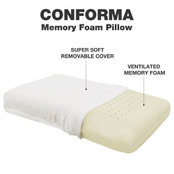 Classic Brands Conforma Memory Foam Pillow  记忆枕Queen