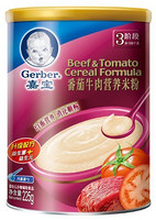 Gerber 嘉宝 番茄牛肉营养米粉 三段 225g