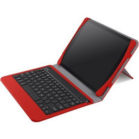 belkin 贝尔金 F5L152qeC02 苹果iPad Air 便携式键盘一体保护套,红皮 / 黑键盘