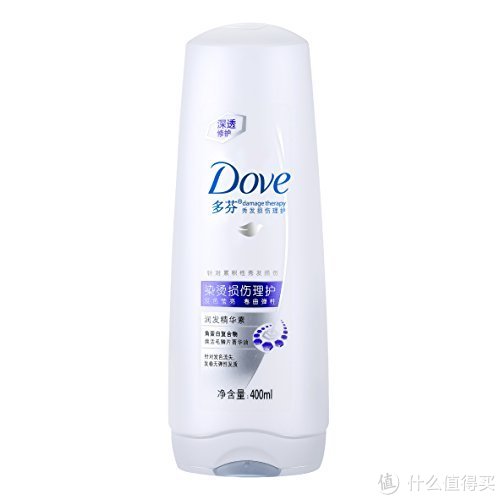 DOVE  多芬  染烫损伤理护润发精华素 400ml*2瓶+沐浴乳400ml