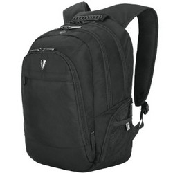 维多利亚旅行者 VICTORIATOURIST电脑背包 15.6寸 涤纶多功能耐磨双肩包  户外休闲包V6014黑色