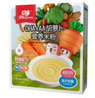 移动端：FangGuang 方广 DHA+AA 胡萝卜营养米粉 400g