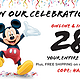 促销活动：Disney Store 28周年庆 全场