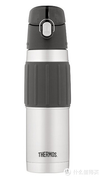 THERMOS 膳魔师 Vacuum 双层不锈钢运动水壶 530ml 银白款