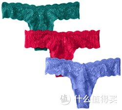 COSABELLA Never Say Never  女士蕾丝丁字裤3条装