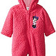  Disney 迪士尼 Minnie Mouse Hooded Pram 女婴 摇粒绒连体外套　