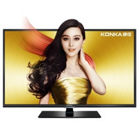 广东上海贵州：KONKA 康佳  LED42J39AW 42英寸 超薄安卓智能液晶电视（黑色）