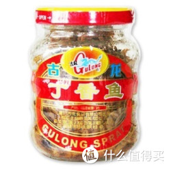 GULONG 古龙 丁香鱼罐头 110g/瓶