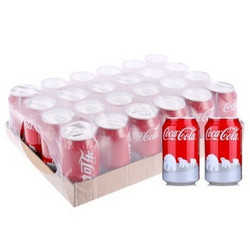 Coca Cola 可口可乐330ml*24听 整箱装