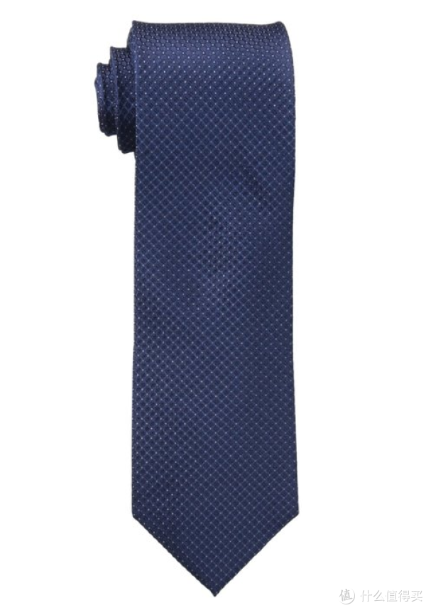 凑单品:Calvin Klein Steel Micro Solid 男士真丝领带