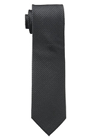 凑单品：Calvin Klein Steel Micro Solid 男士真丝领带
