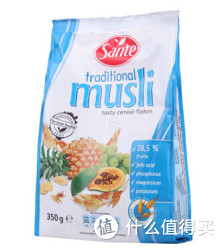 Sante 圣安特 传统口味麦片 350g*2件
