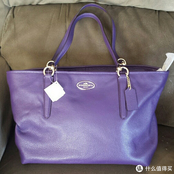 COACH 蔻驰 Chicago Ellis Leather Tote 女款单肩包