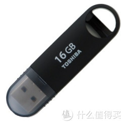 移动端：TOSHIBA 东芝 速闪系列 U盘 16GB （黑色） USB3.0