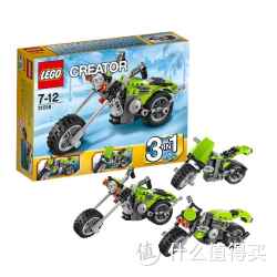 LEGO 乐高 创意百变组 高速公路机车 31018