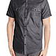 Calvin Klein Men's Double Pocket  Short Sleeve Woven Shirt男款短袖衬衫