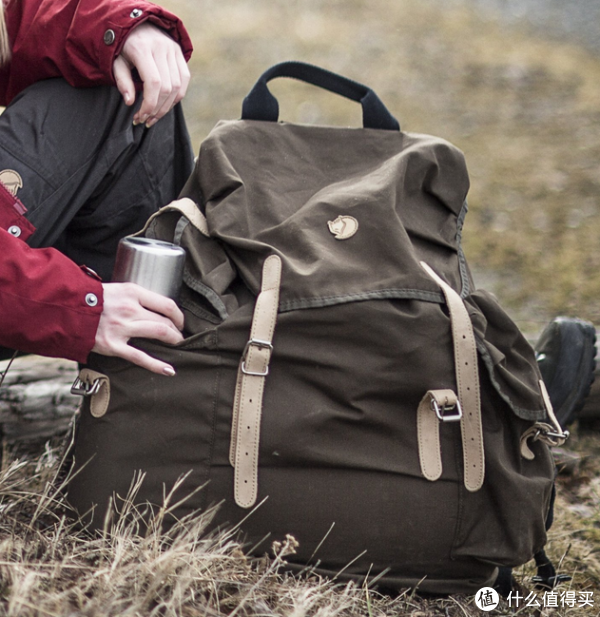 Fjallraven 北极狐 Vintage 30 复古双肩背包（橄榄色）