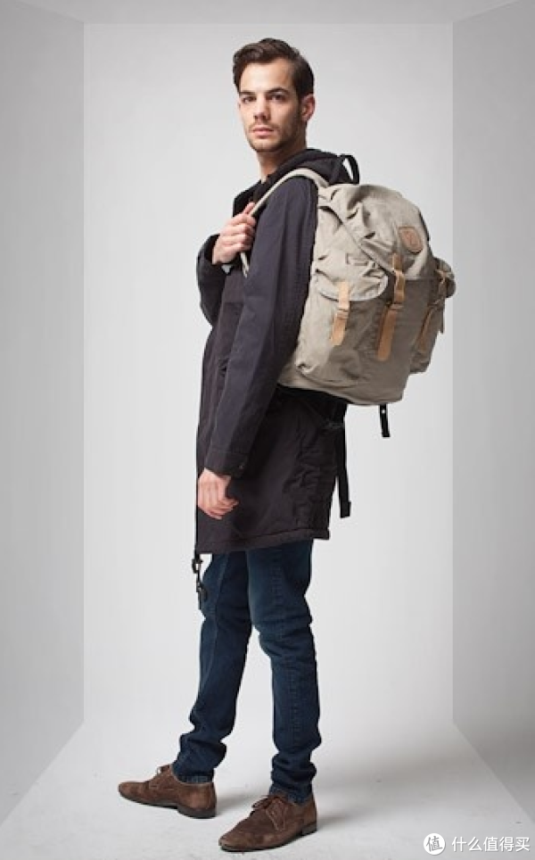 Fjallraven 北极狐 Vintage 30 复古双肩背包（橄榄色）