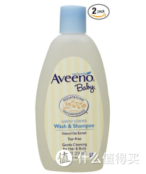 凑单品：Aveeno Baby Wash &amp; Shampoo 婴儿洗发、沐浴二合一 236ML（两瓶装）