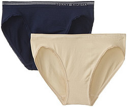 Tommy Hilfiger Seamless Bikini 女士内裤两条装，折后再八折。