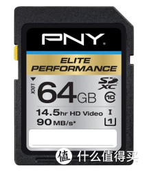 PNY 必恩威 Class 10 UHS-1 高速 64GB SD卡