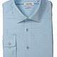 断码：Calvin Klein Solid Regular-Fit Button-Front Dress Shirt 男士衬衫