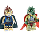 LEGO 乐高  Legends of Chima Laval and Cragger 9009525 闹钟套装