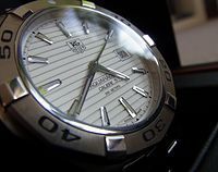 TAG Heuer 豪雅 Aquaracer 竞潜系列  WAP2011.BA0830 男款机械腕表