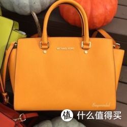 MICHAEL KORS 'Medium Selma' Saffiano 女士真皮手提包（小号）