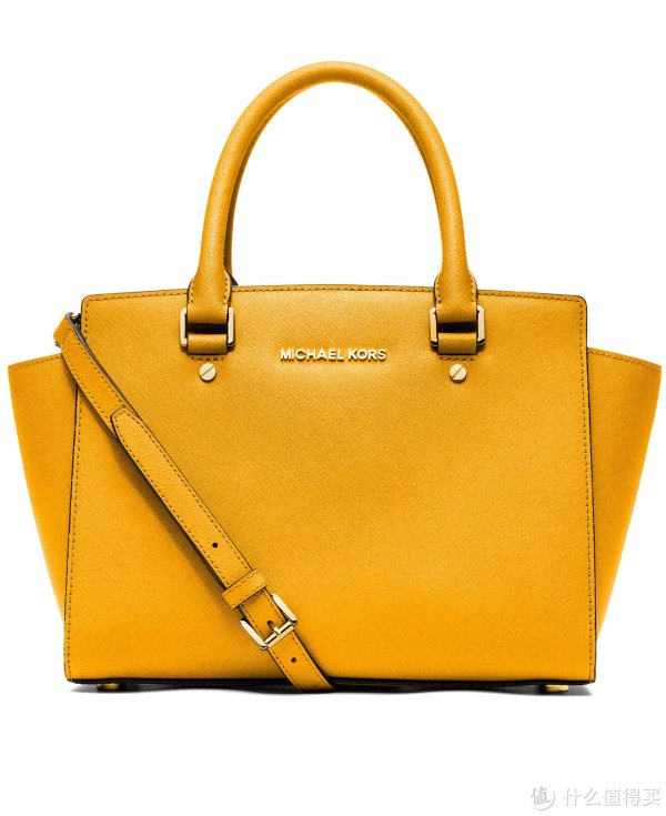 MICHAEL KORS 'Medium Selma' Saffiano 女士真皮手提包（小号）