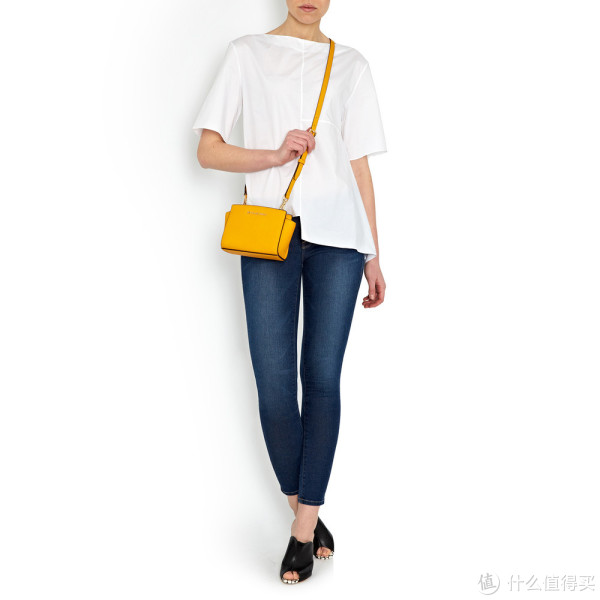 MICHAEL KORS 'Medium Selma' Saffiano 女士真皮手提包（小号）