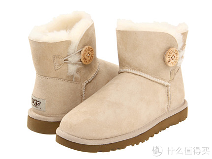 反季囤货：UGG australia Mini Bailey Button 女款雪地靴