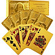 Trademark Poker 24k Gold Playing Cards 24K镀金扑克牌