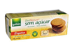GULLON 谷优 低糖粗麦消化饼 400g(西班牙进口)
