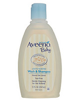 凑单品：Aveeno Baby Wash & Shampoo 婴儿洗发、沐浴二合一 354ml