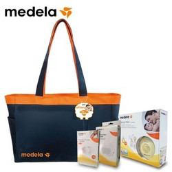 medela 美德乐 丝韵翼吸奶器（丝韵翼+百依+一次性乳垫10片装）