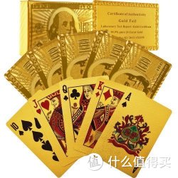 Trademark Poker 24K 镀金扑克牌