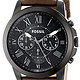 FOSSIL Men's FS4885 Grant Stainless Steel Watch 男表