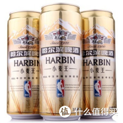限区域：HARBIN 哈尔滨啤酒 小麦王500ml*3听*2件